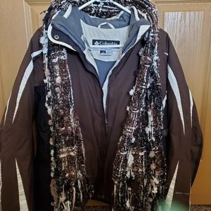 Columbia tri climate jacket.